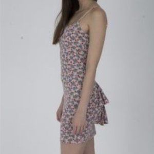 Betsey Johnson Floral Bustle Dress, size M